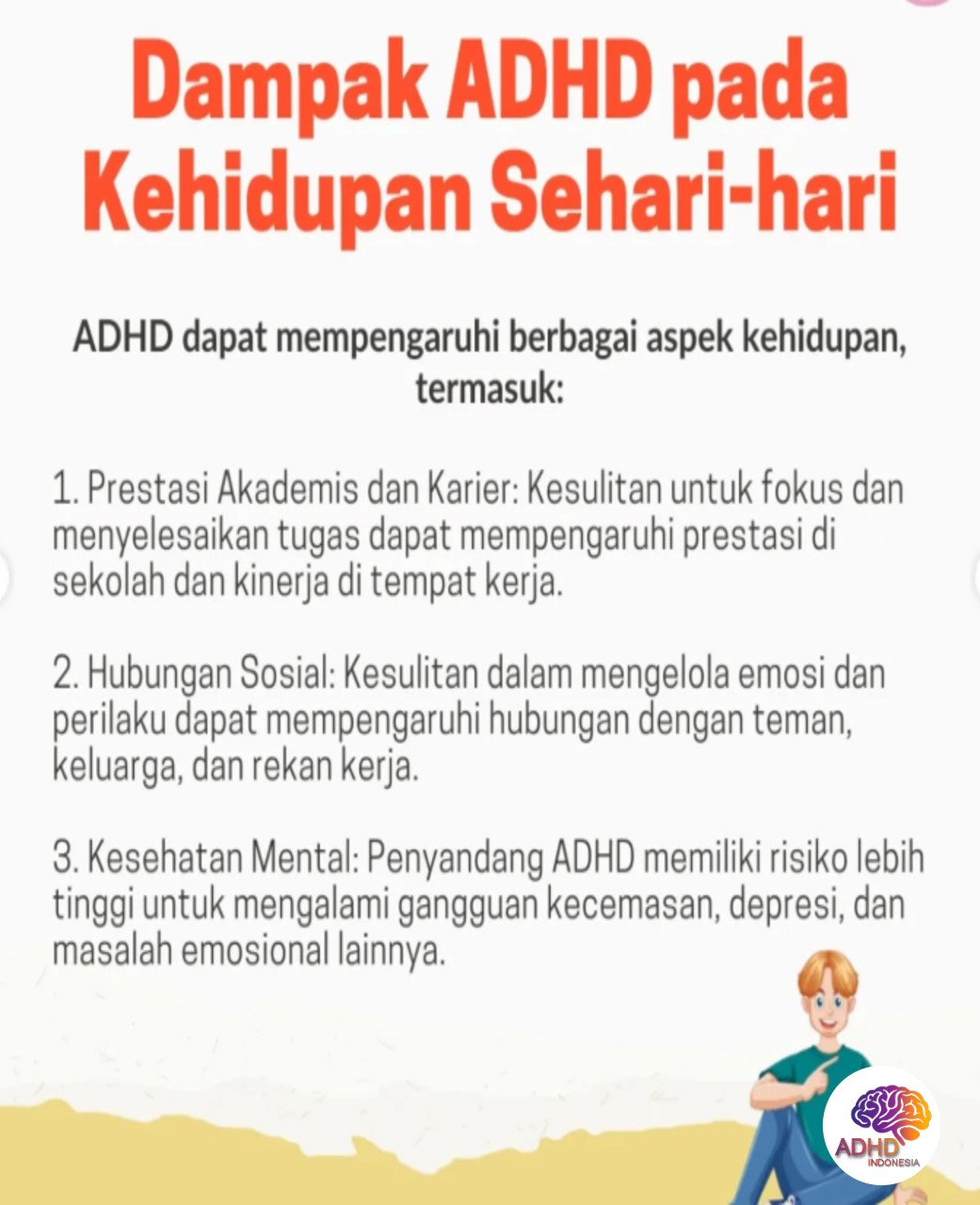 ADHD dan Hubungan Sosial Anak di Lingkungan Sekolah di Kota Pariaman
